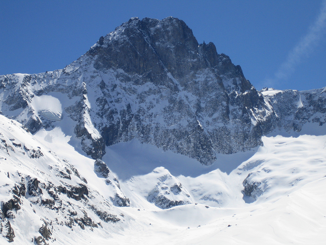 Pointe du Vallon des Étages : Face N