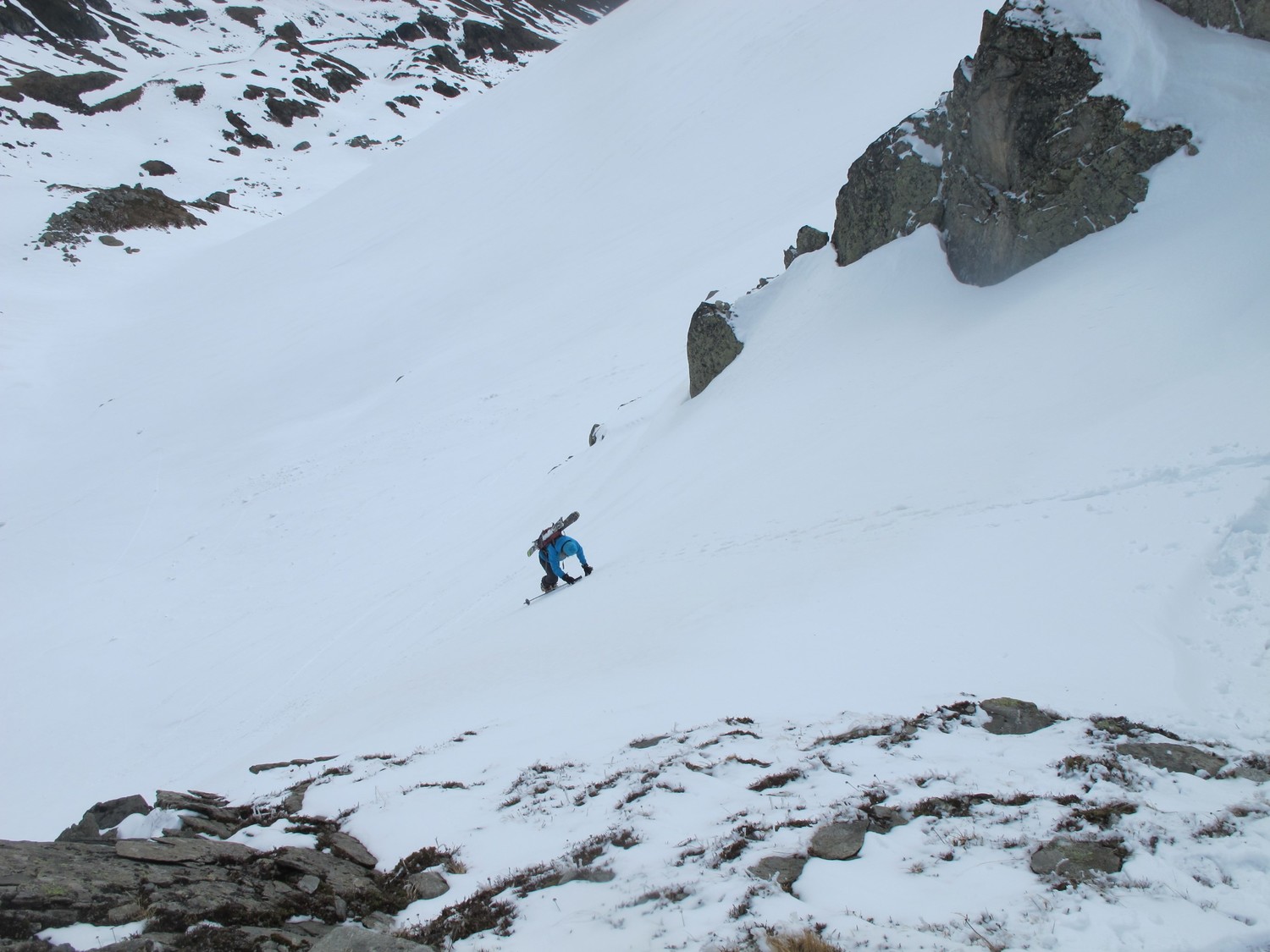 Montee au col des paris st jacques