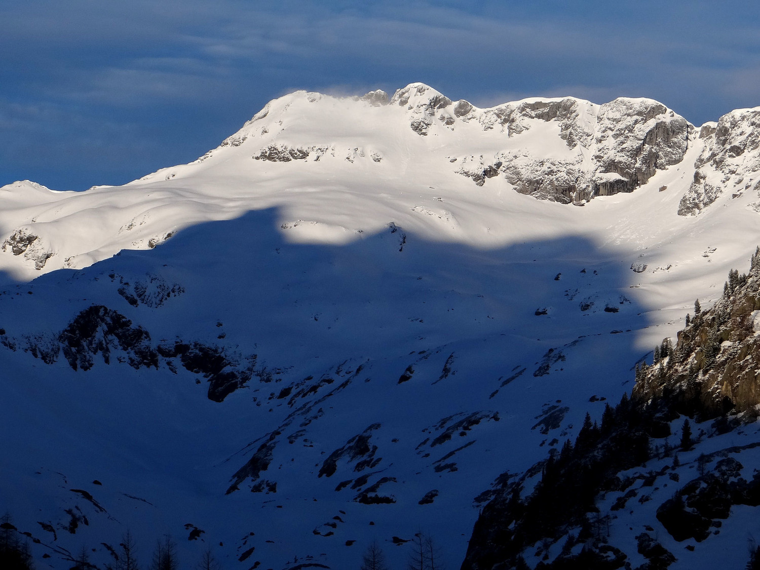 Aiguille de Bérard au petit matin