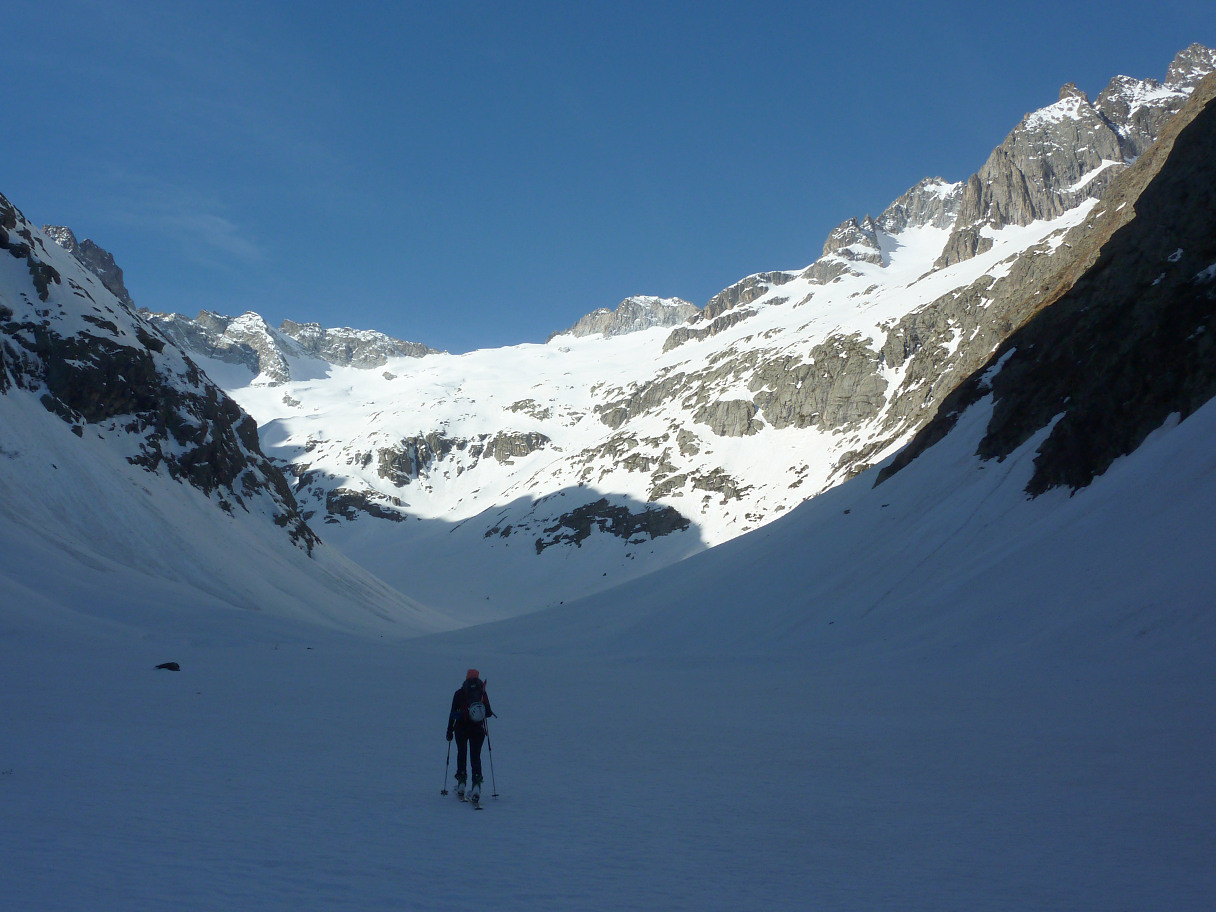 Le vallon de la Mariande se dévoile