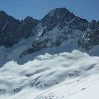 Aiguille des Arias : Faces N et NW