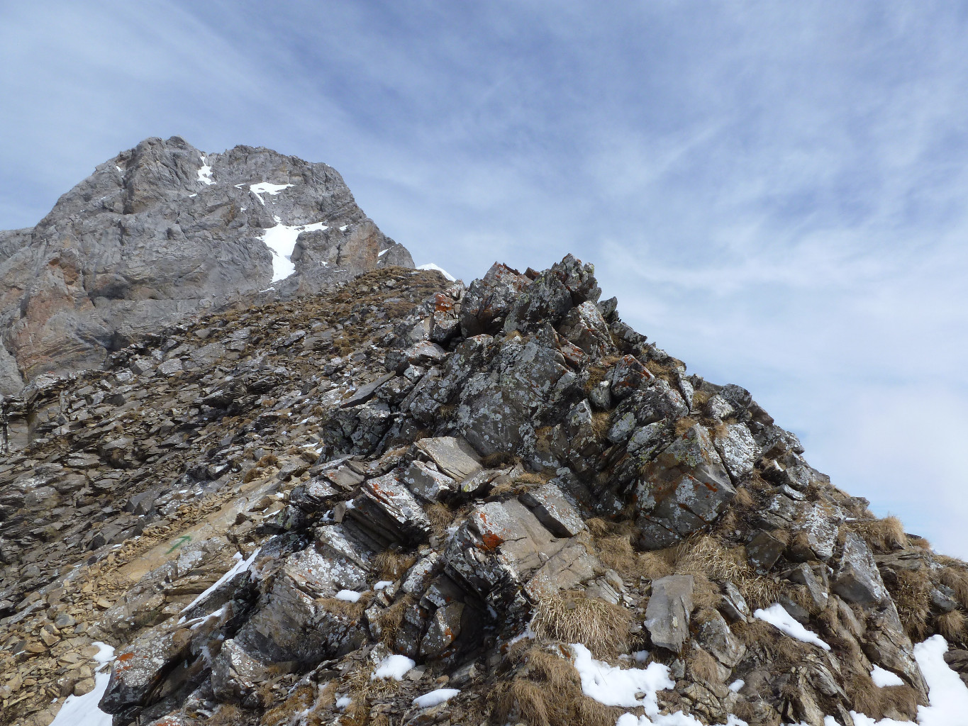 col, cheminée de sallanches