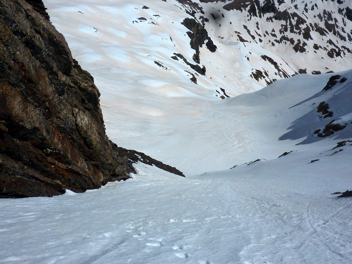 Passage raide vers 2750 m