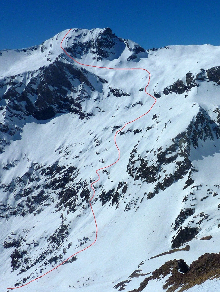 Robinera vue du Pic de Barrosa