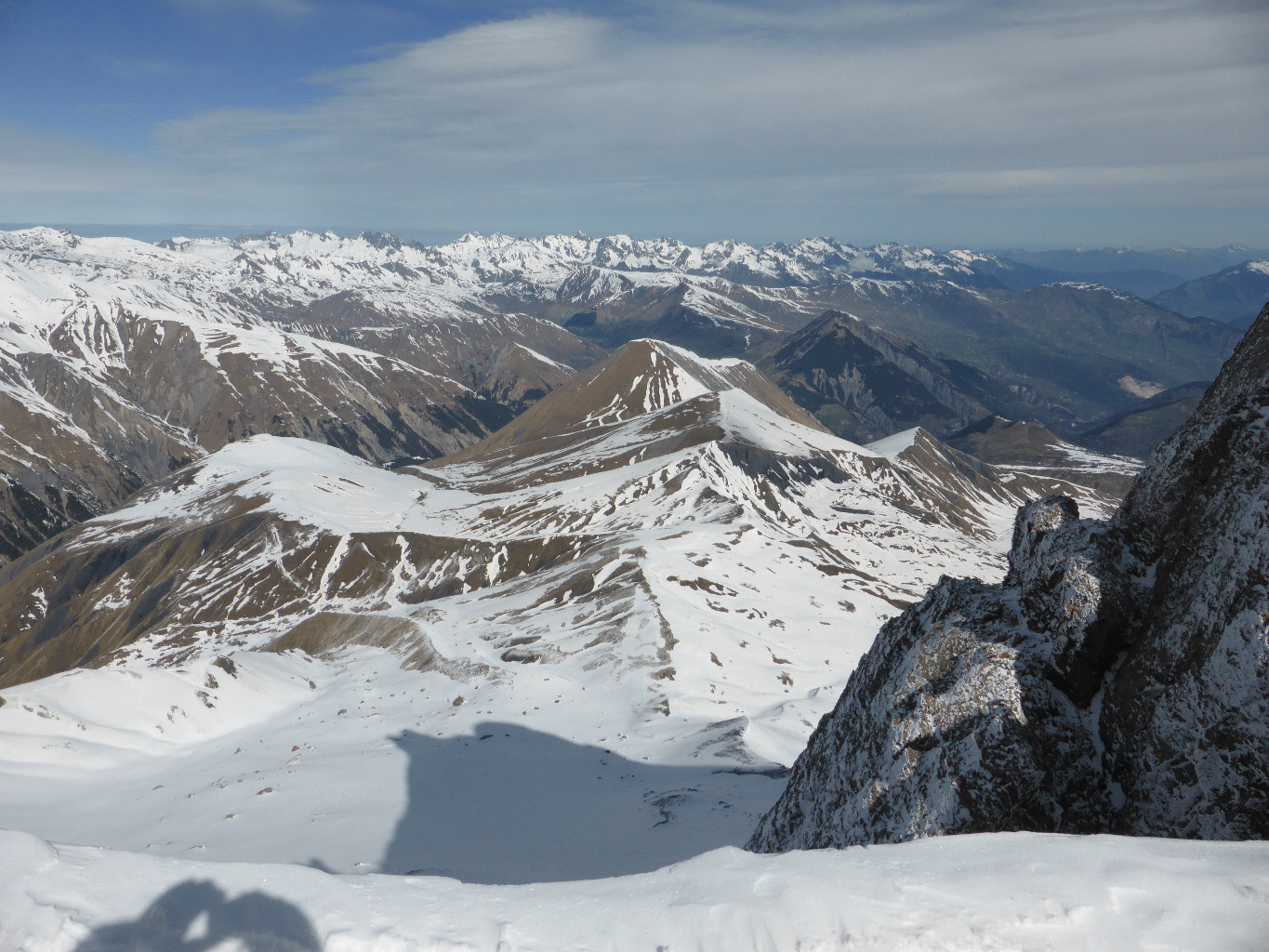 Vue sur les lieux de l'AG-c2c 2013 (y avait plus de neige !)