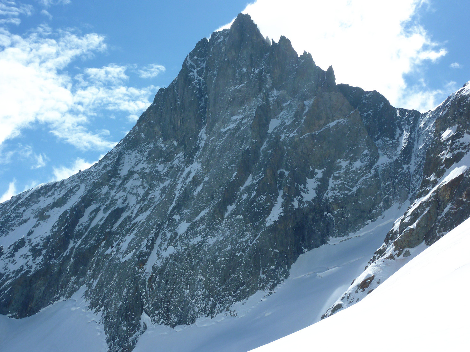 Pointe du Vallon des Etages : Face N
