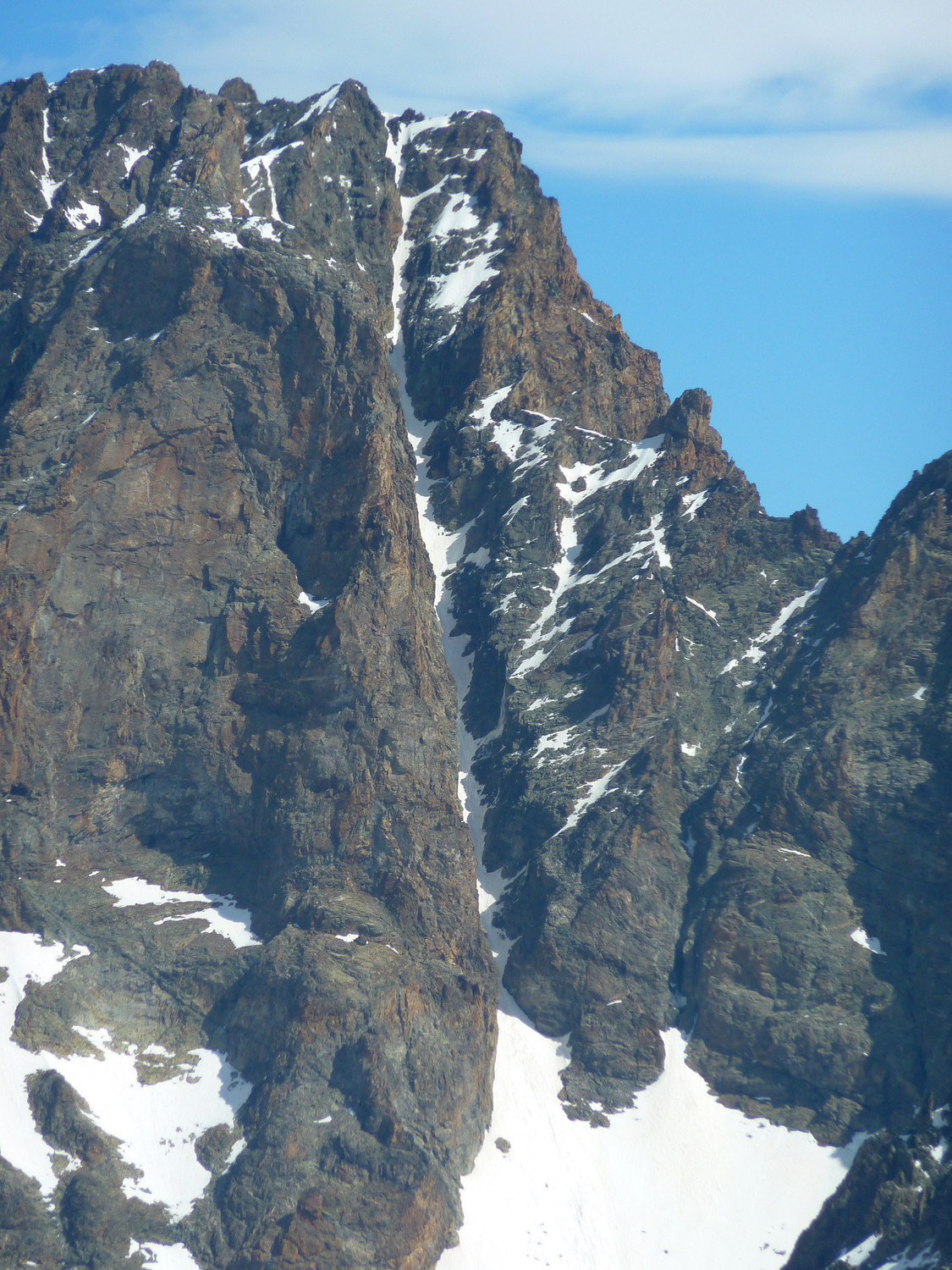 Grande Aiguille de la Bérarde : Couloir S