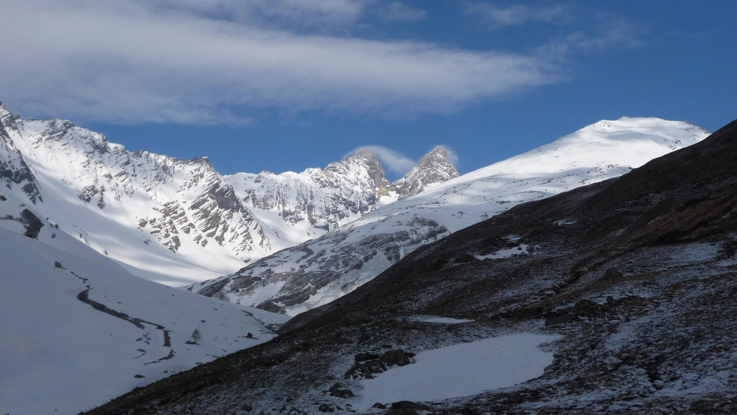 Aiguilles d'Arves, de l'Epaisseur (et d'Argentière ?)