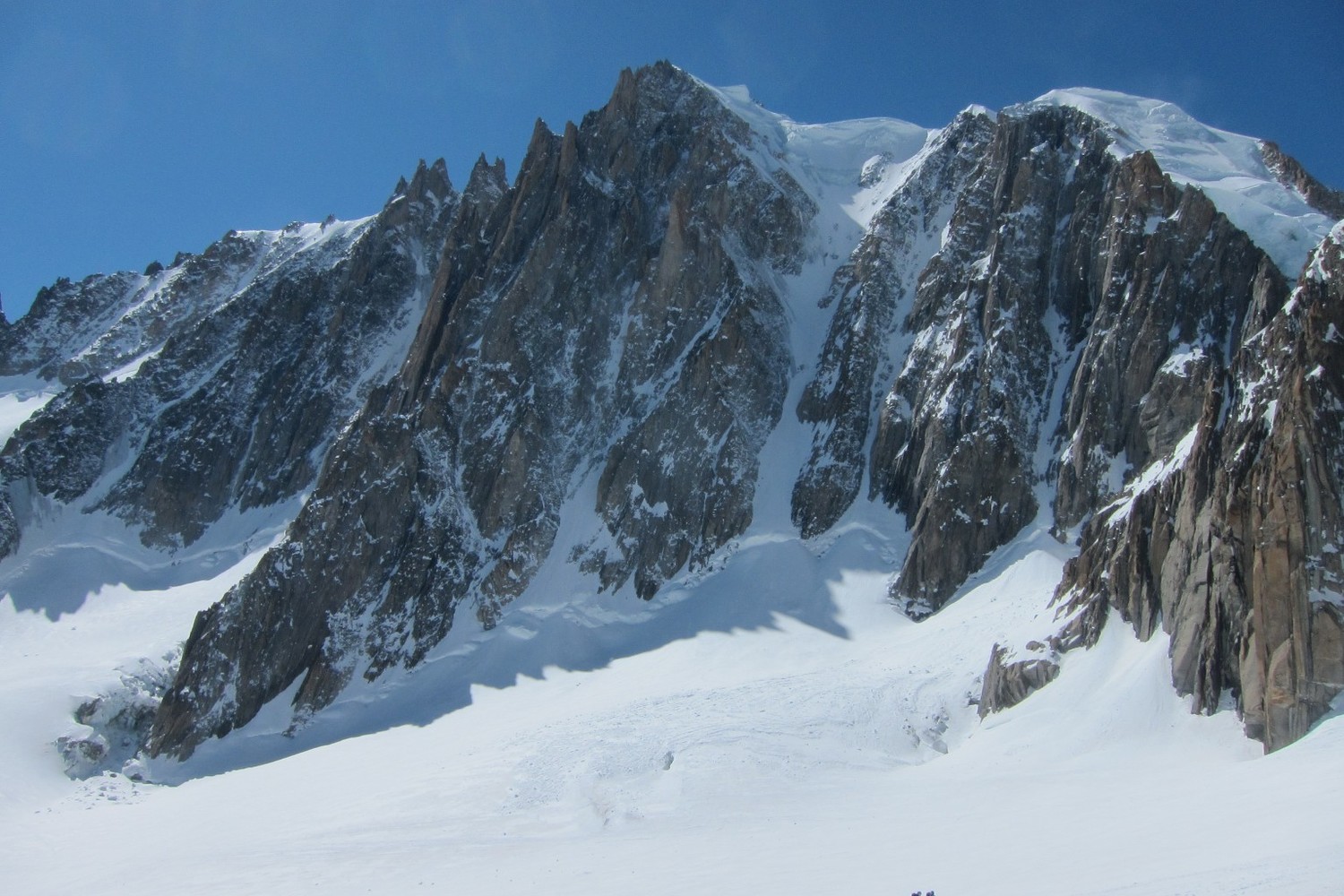 Tacul from vallé Blanche