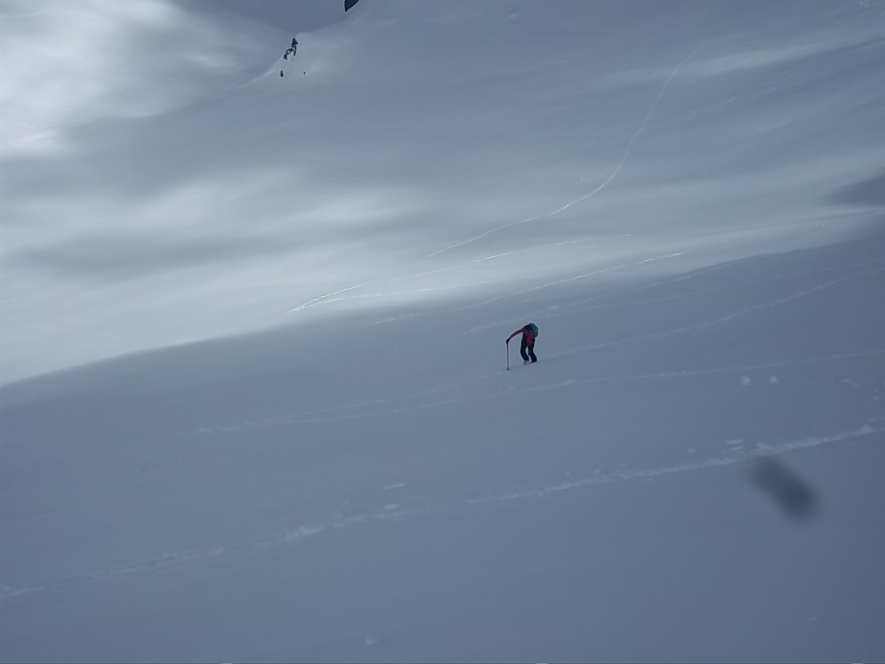 primo tratto ripido dopo la piana