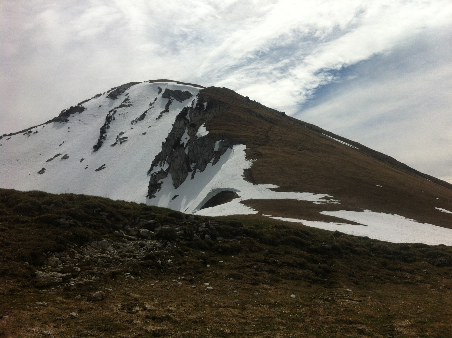 Vue du somment depuis le col du Colombier