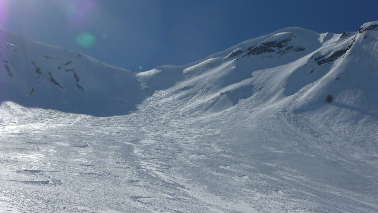 Le couloir vue d'en bas