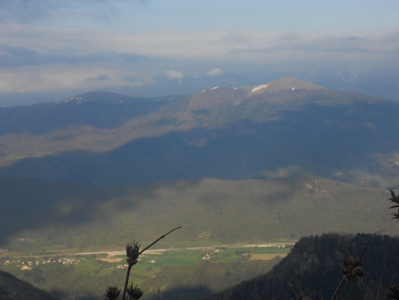 paysage depuis la baraque