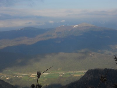 paysage depuis la baraque