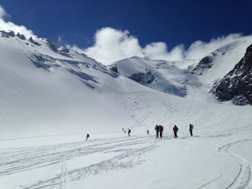 plateau glacier 3000m