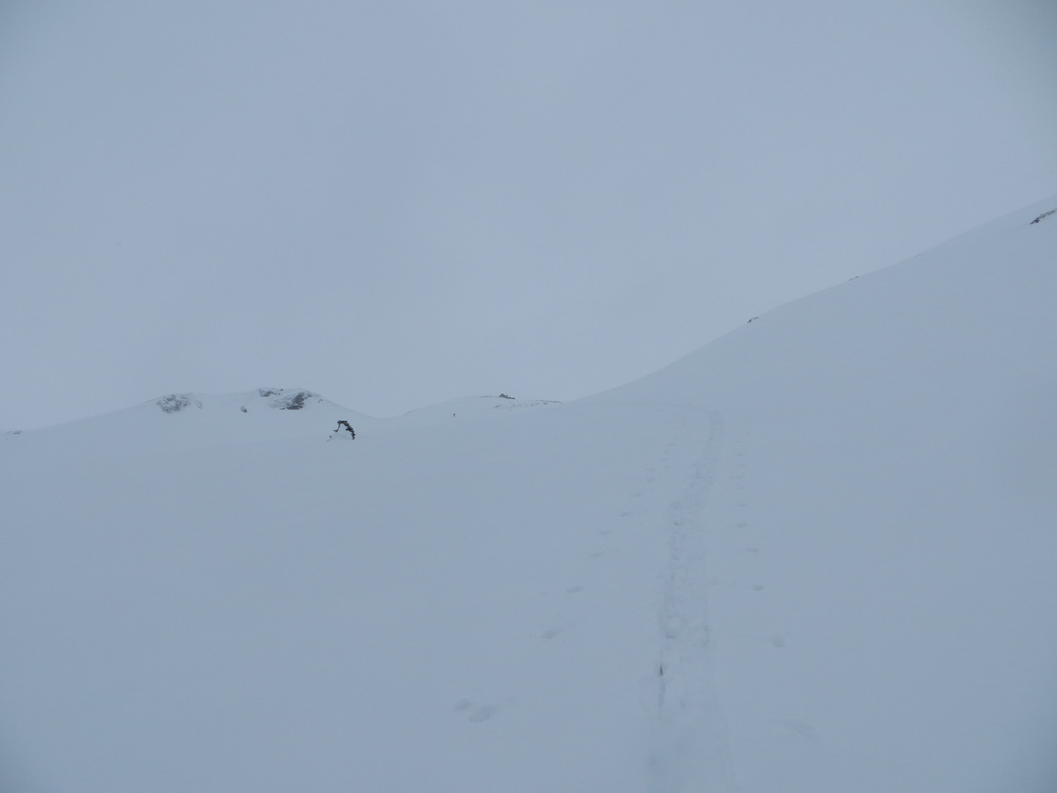 Hagener Huette in sight