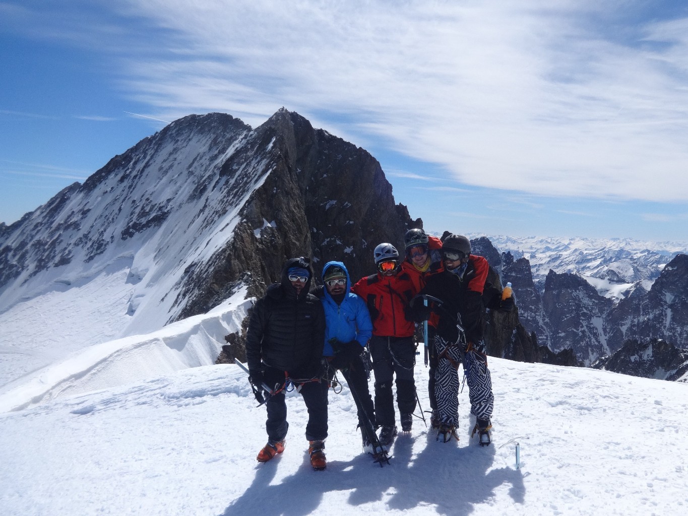 J5 - au sommet du Dôme des Ecrins