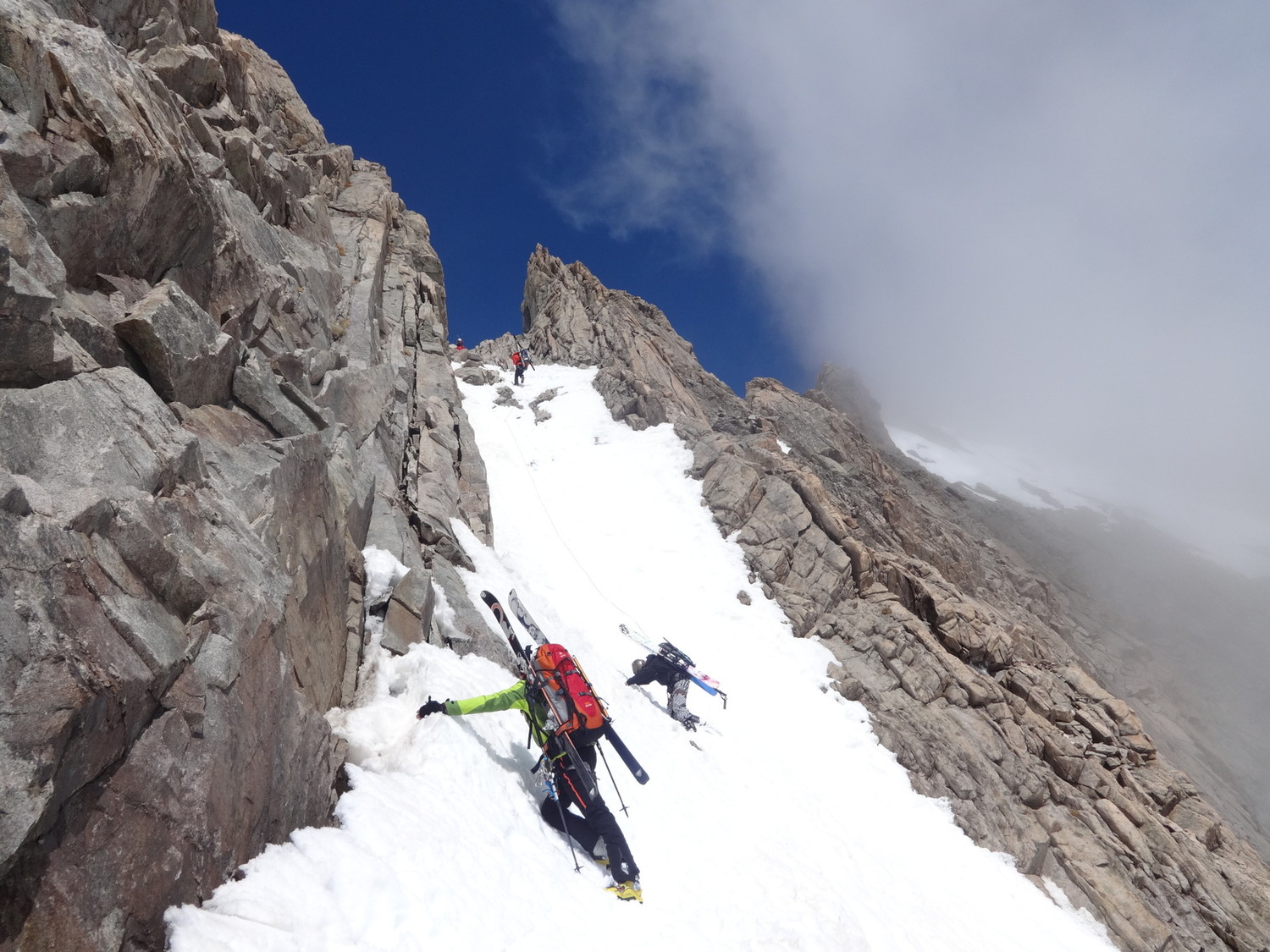 J1 - descente col du Replat (versant E)