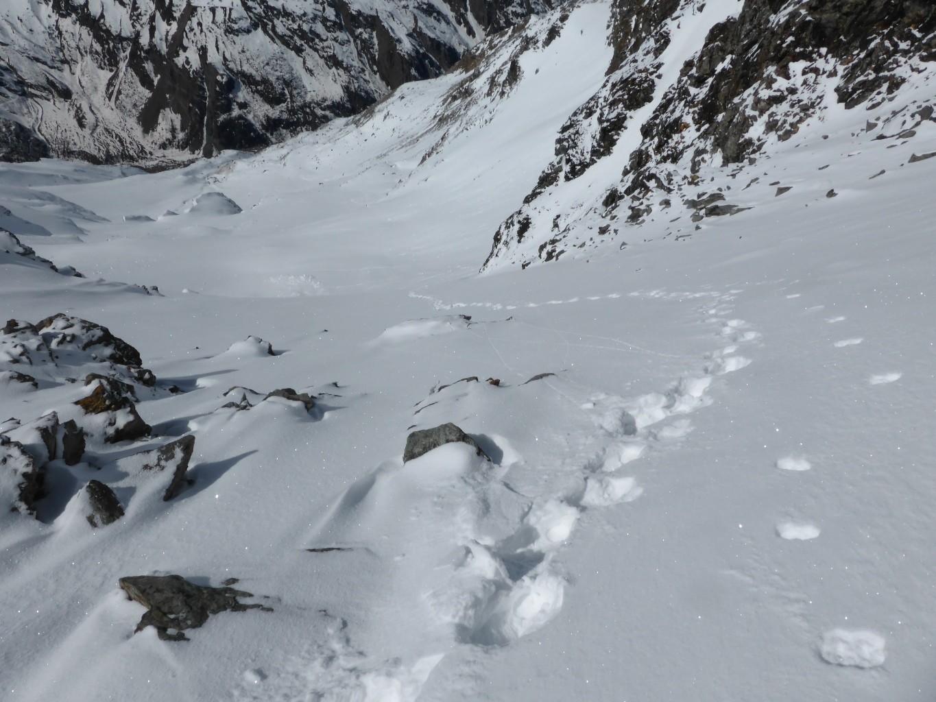 Le haut du col de Vasevay
