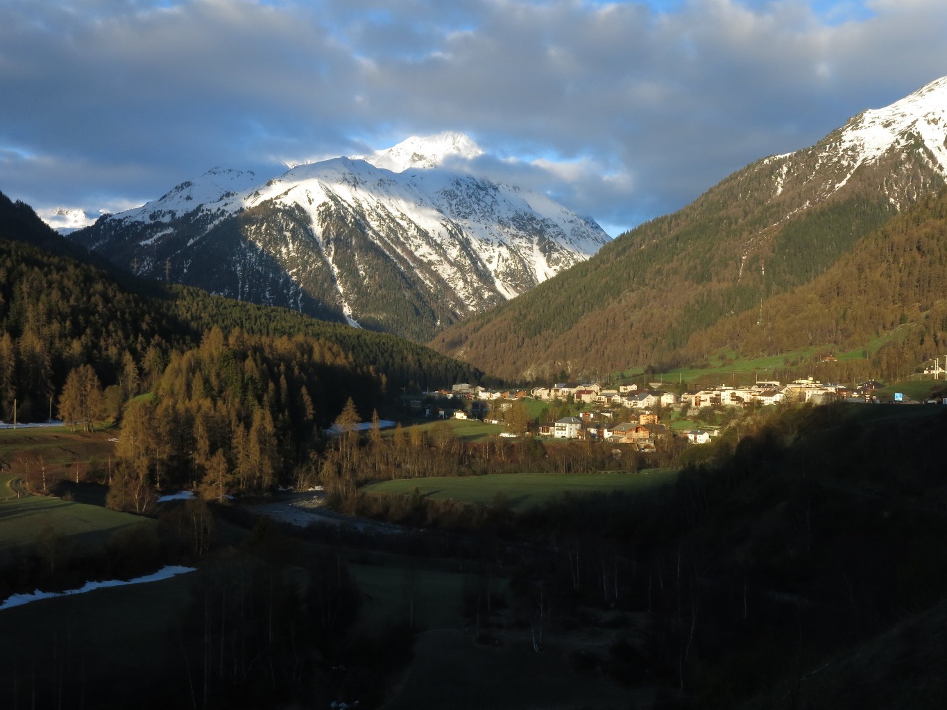Basse Engadine, village de Lavin