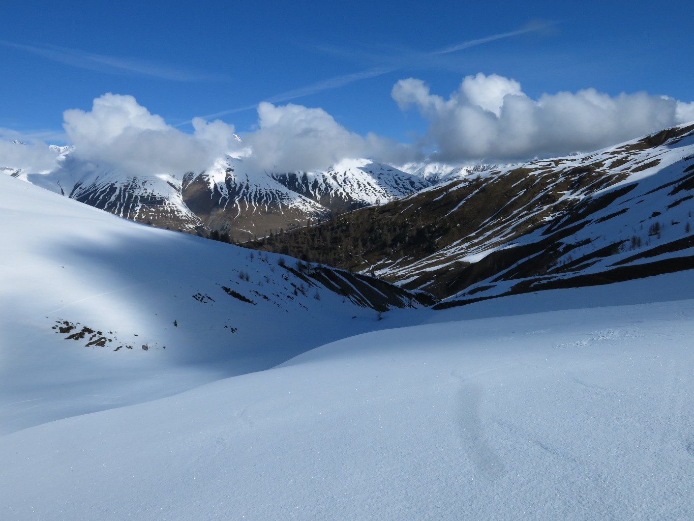 Le vallon a remonter