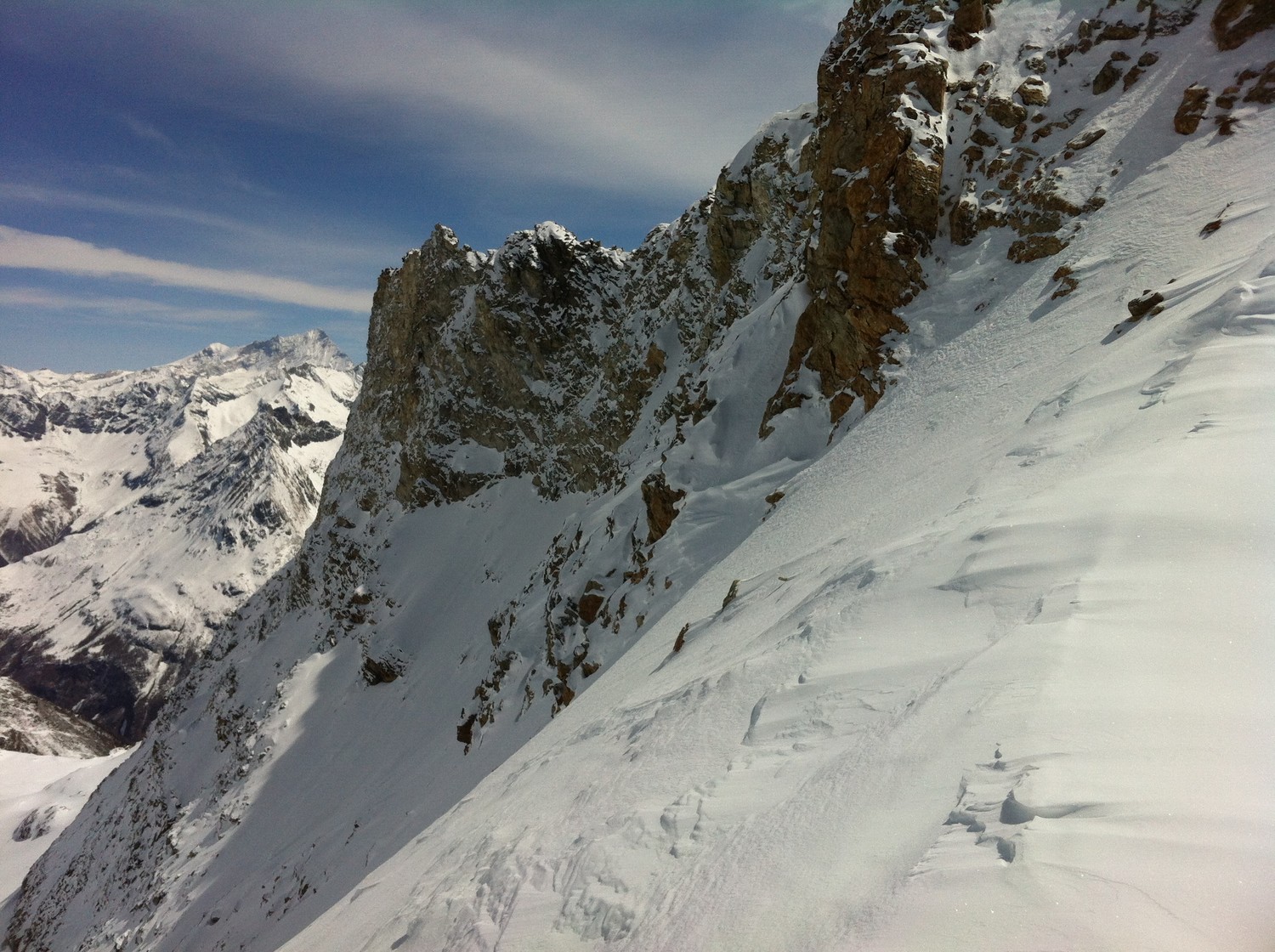 Arrivée au Col Supérieur des Ignes