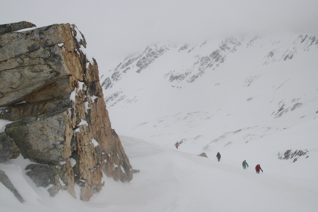 Dans le vallon menant au Giubin
