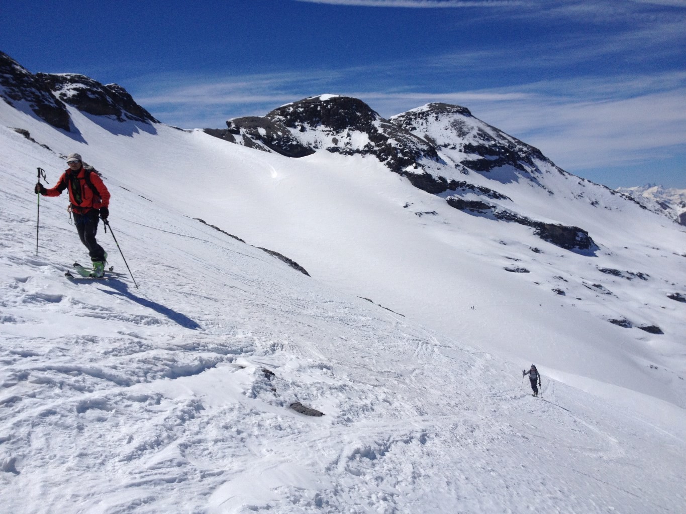 Val Cenis - Pointe de la Ronce - A la montee