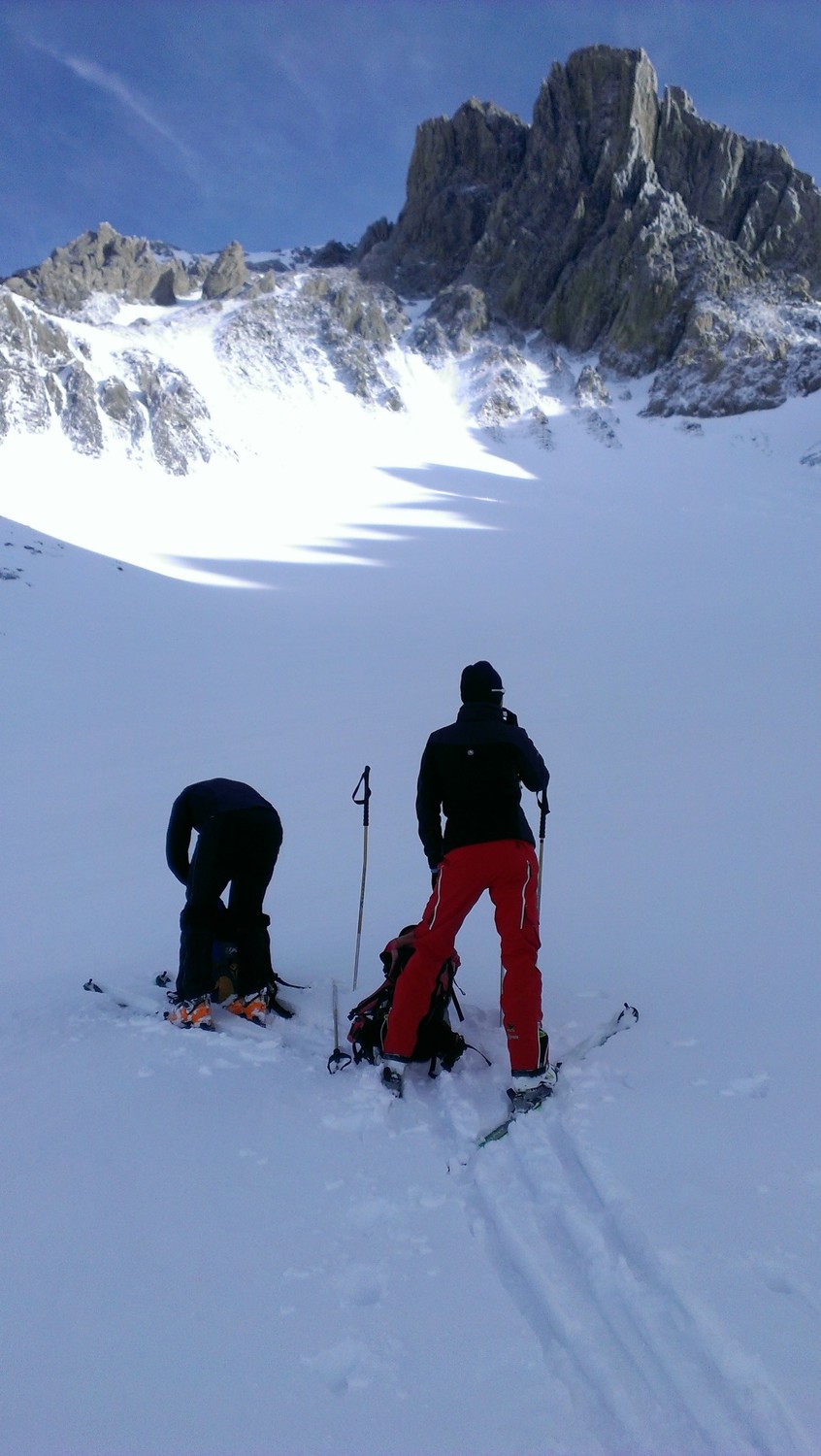 verso il couloir de la Loza