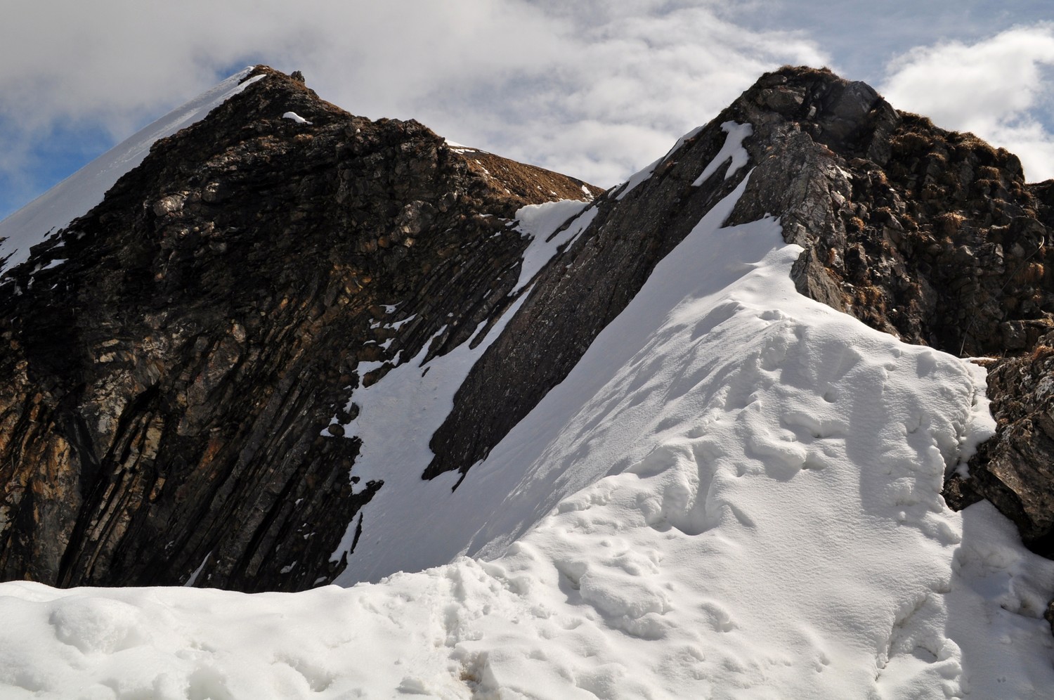 pause thé au sommet du couloir