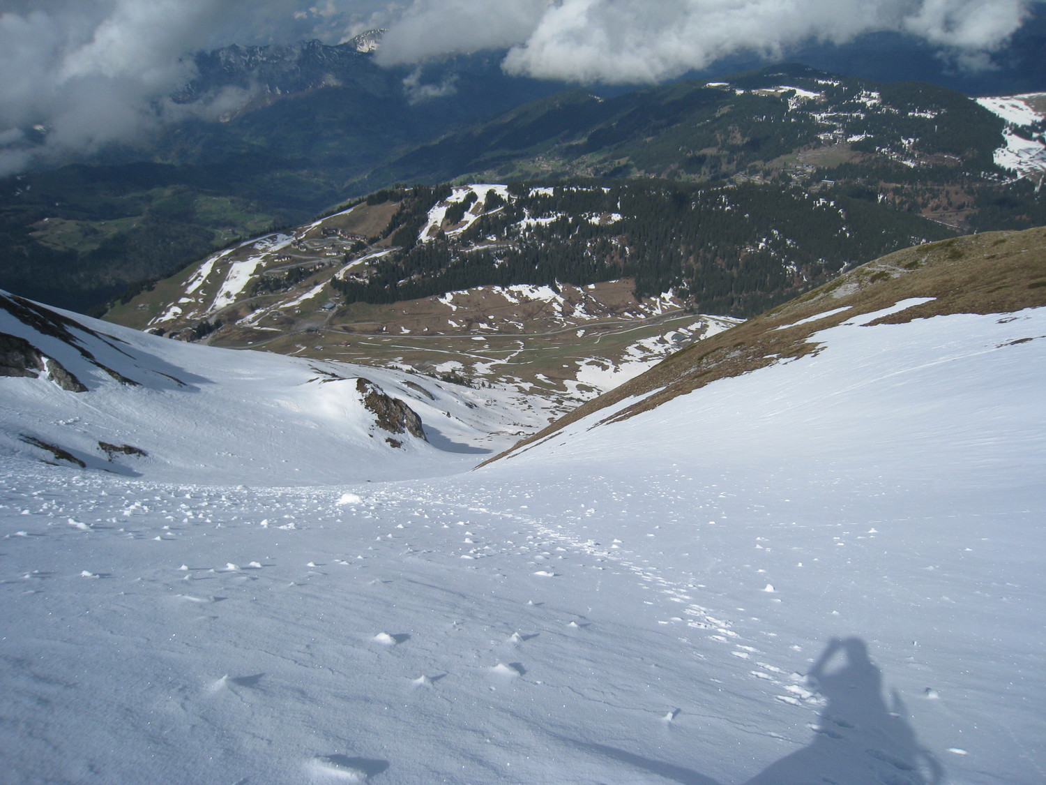 Merdassier - la descente vers le petit col