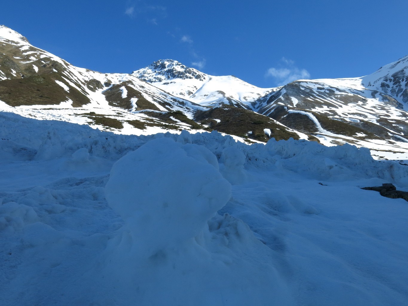 Ce vallon est exposé aux avalanches