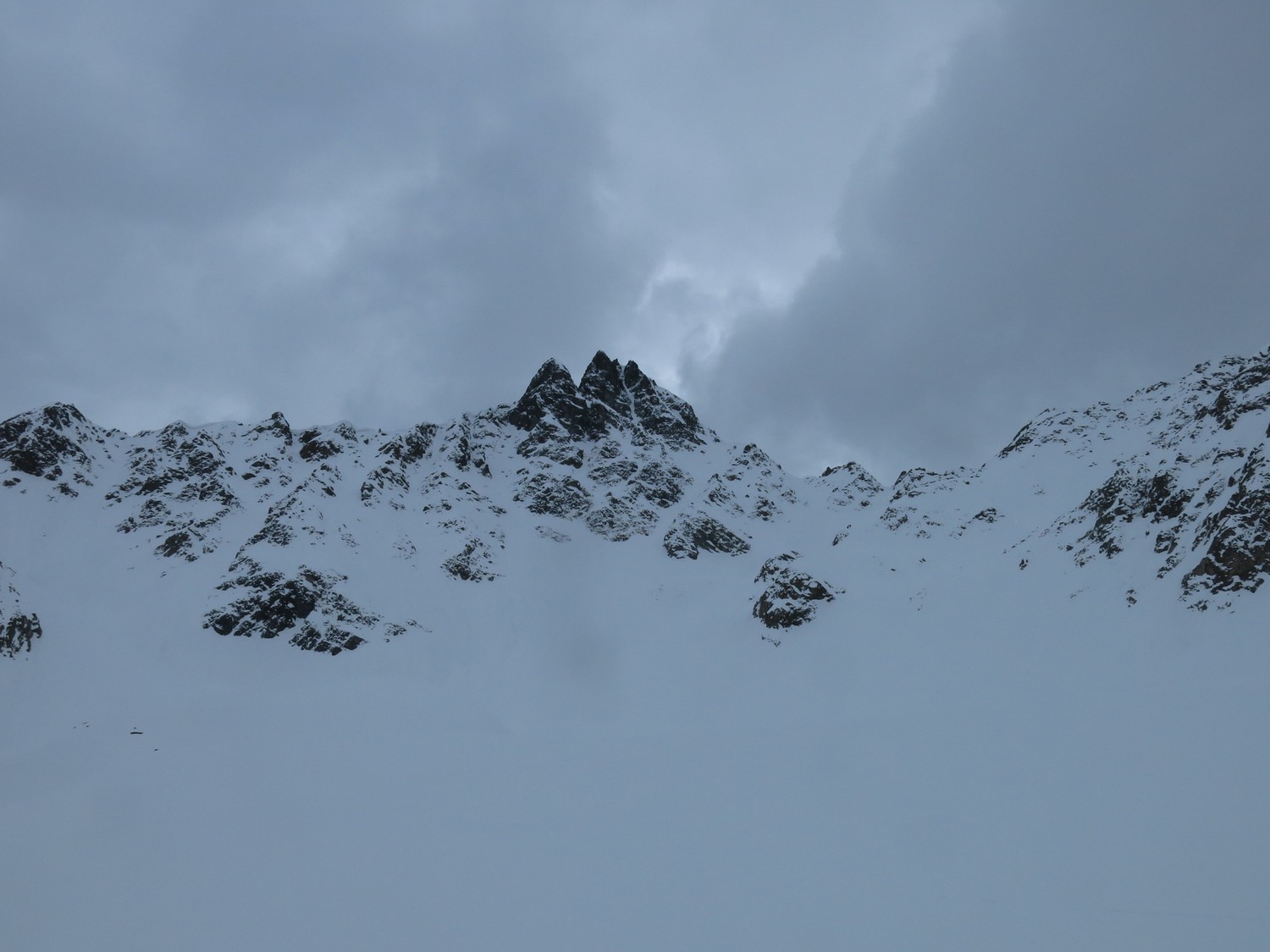 Piz Nuna, versant Nord