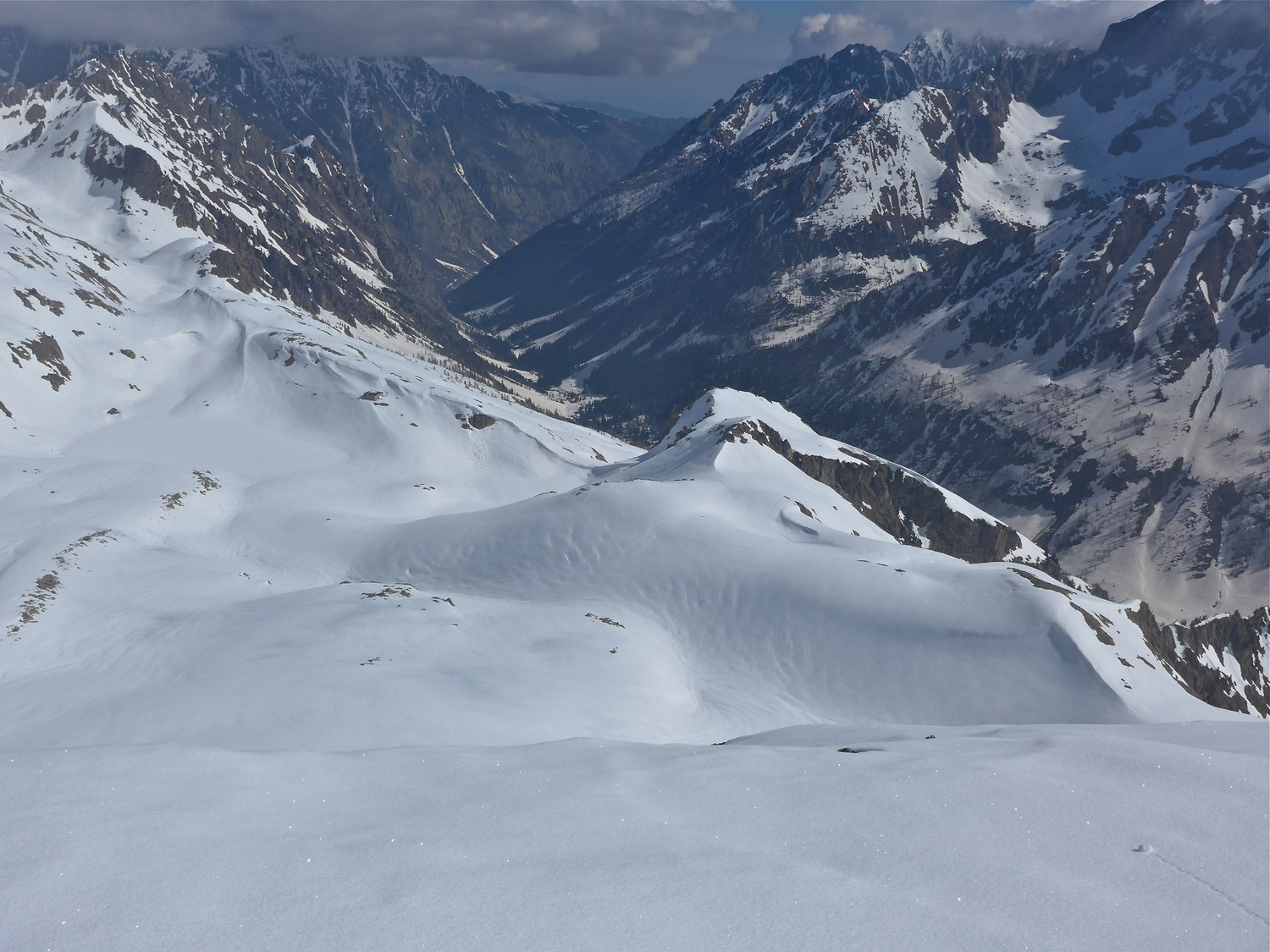 La descente c'est par là.