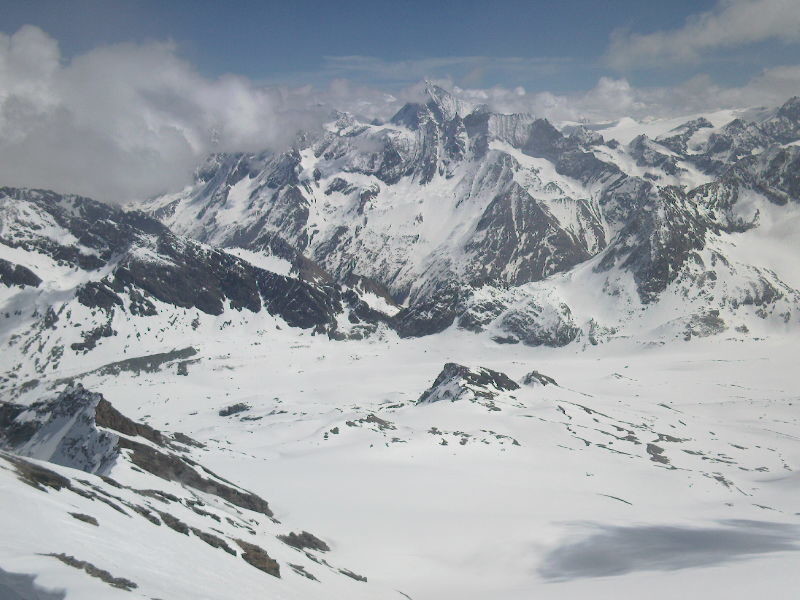Glacier de Cheilon depuis La Luette