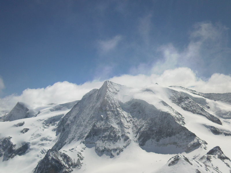 Mont Blanc de Cheilon depuis La Luette