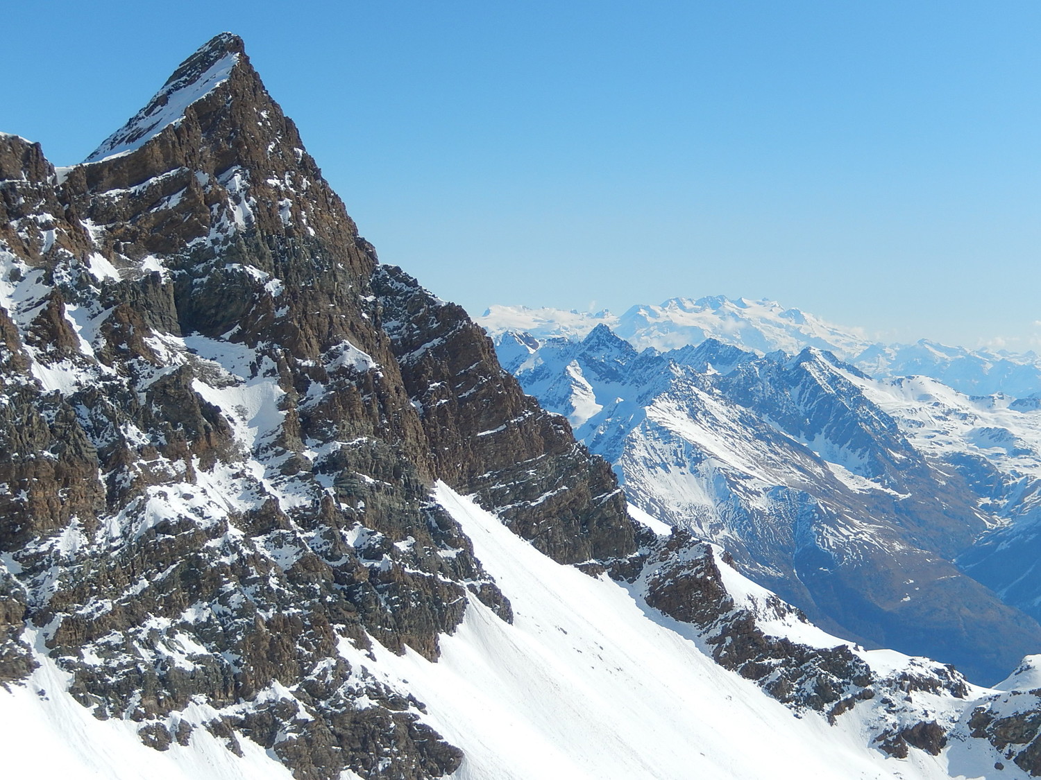 Punta Rossa e Monte Rosa