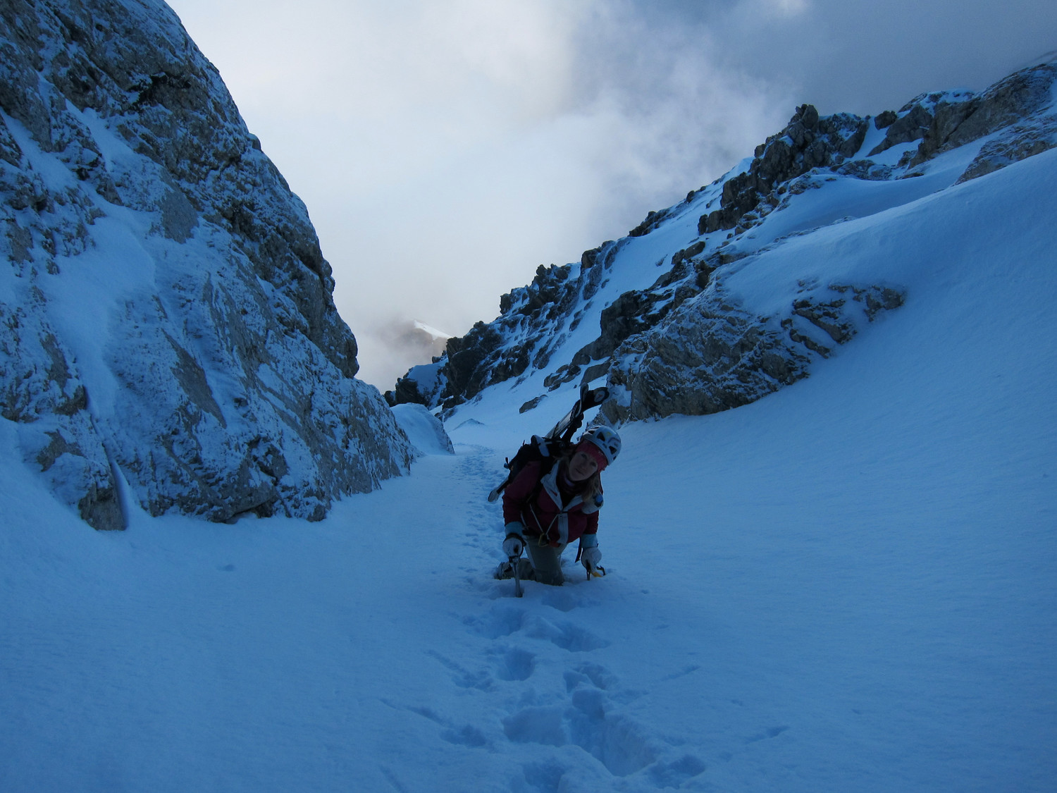 couloir médiant