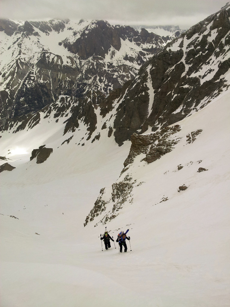 Fin du ptit couloir avant la traversée