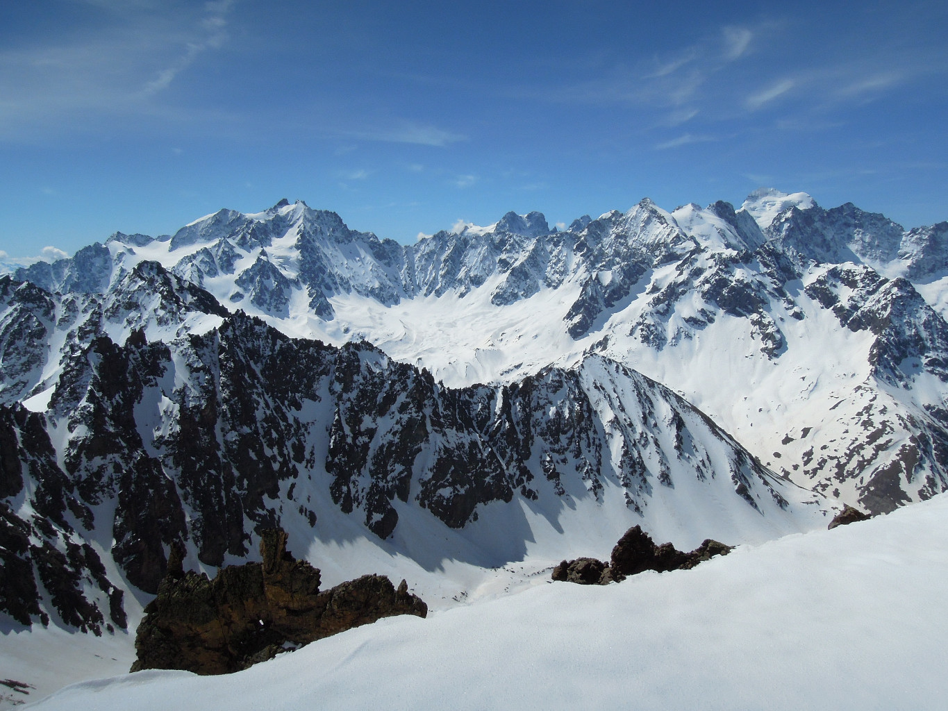 Chouette paysage, du sommet!