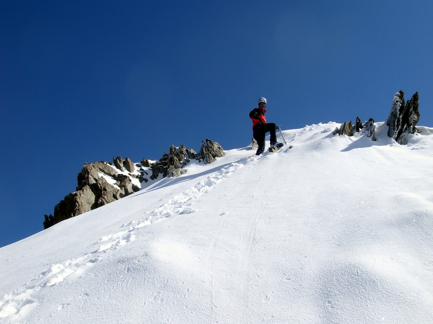 tanta neve sulla cresta S