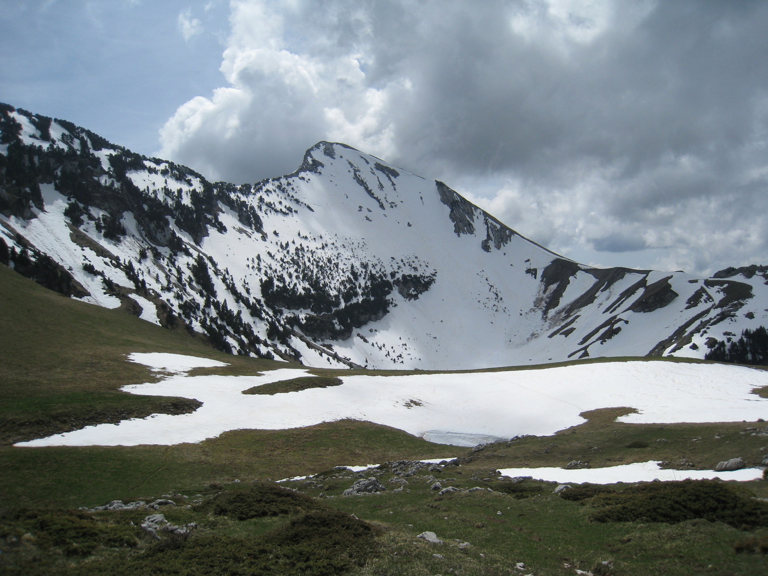 Rossanaz - Colombier versant N