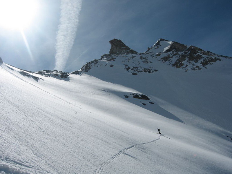 Sous le Col de la Grande Rousse