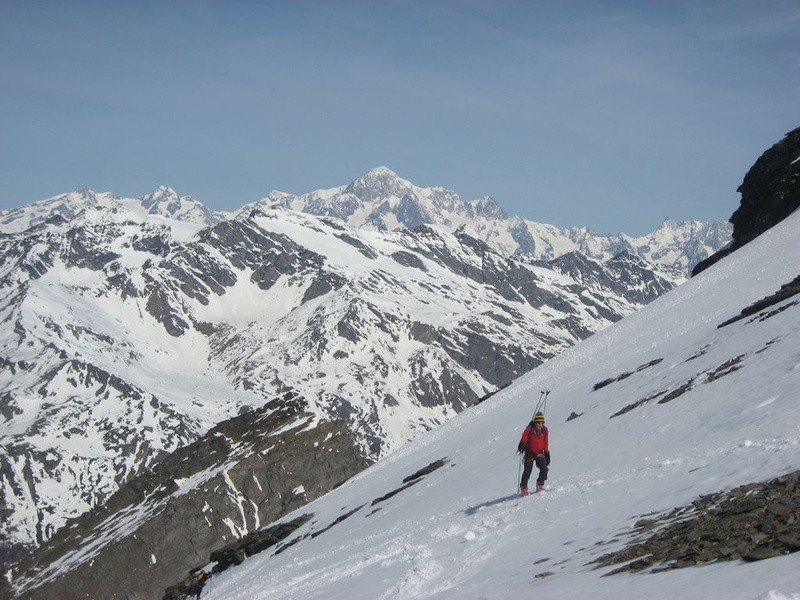 Arrivée au Col de la Grande Rousse