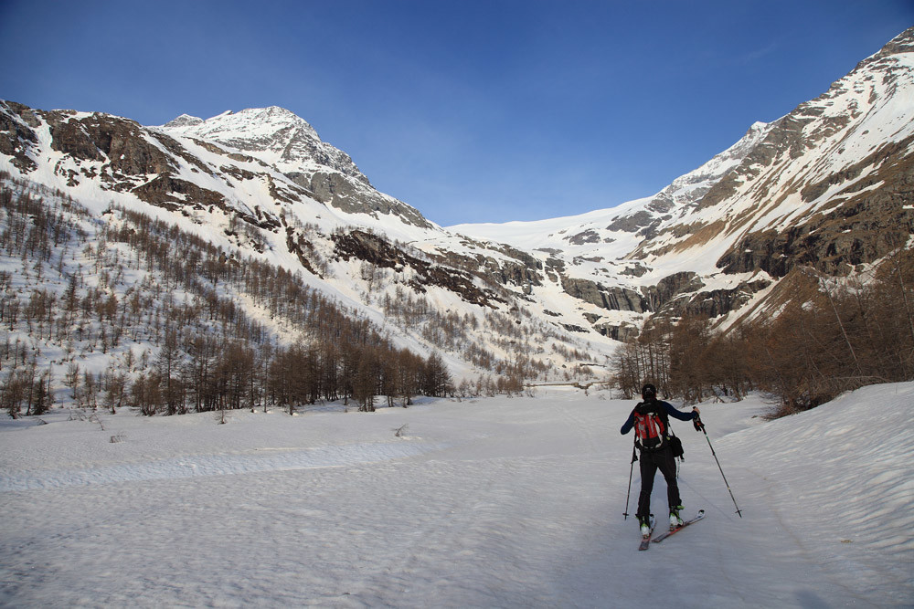 Partenza in fondo alla valle