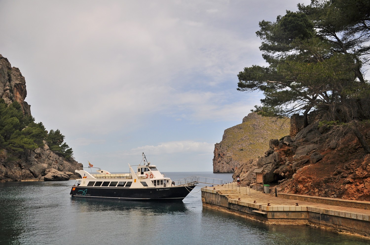 arrivée à sa calobra : deuxième volet de la journée