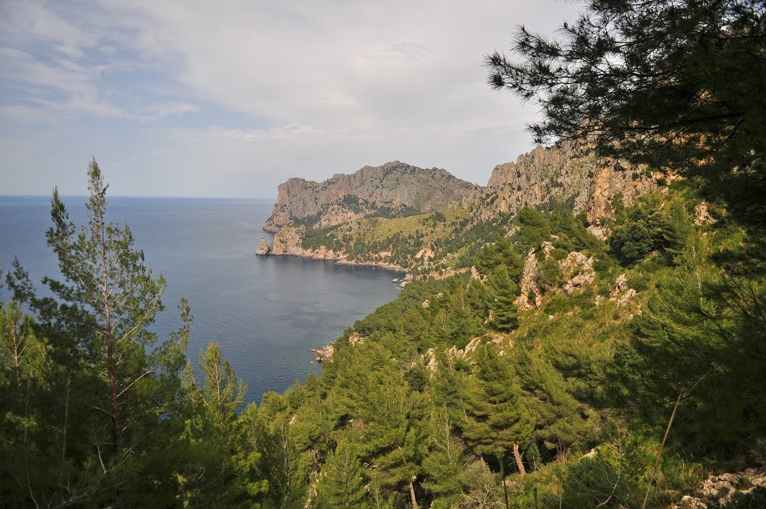 pointe de la cala Tuent