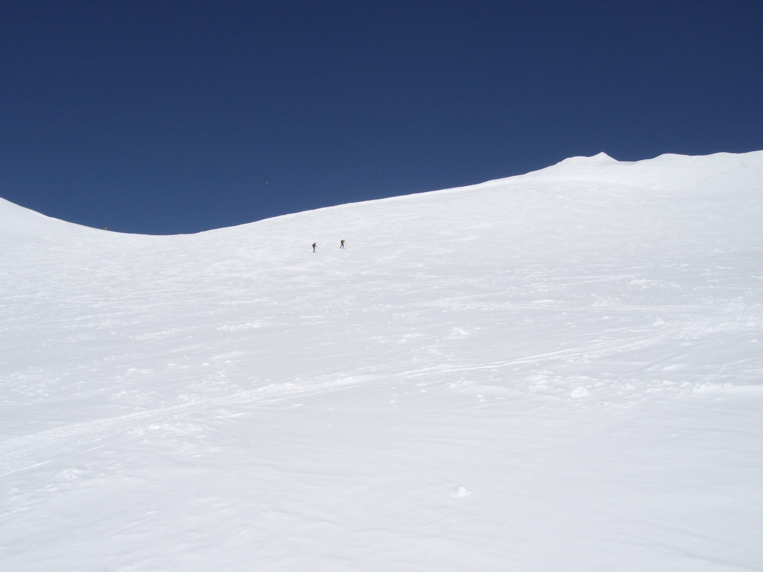Début de la descente