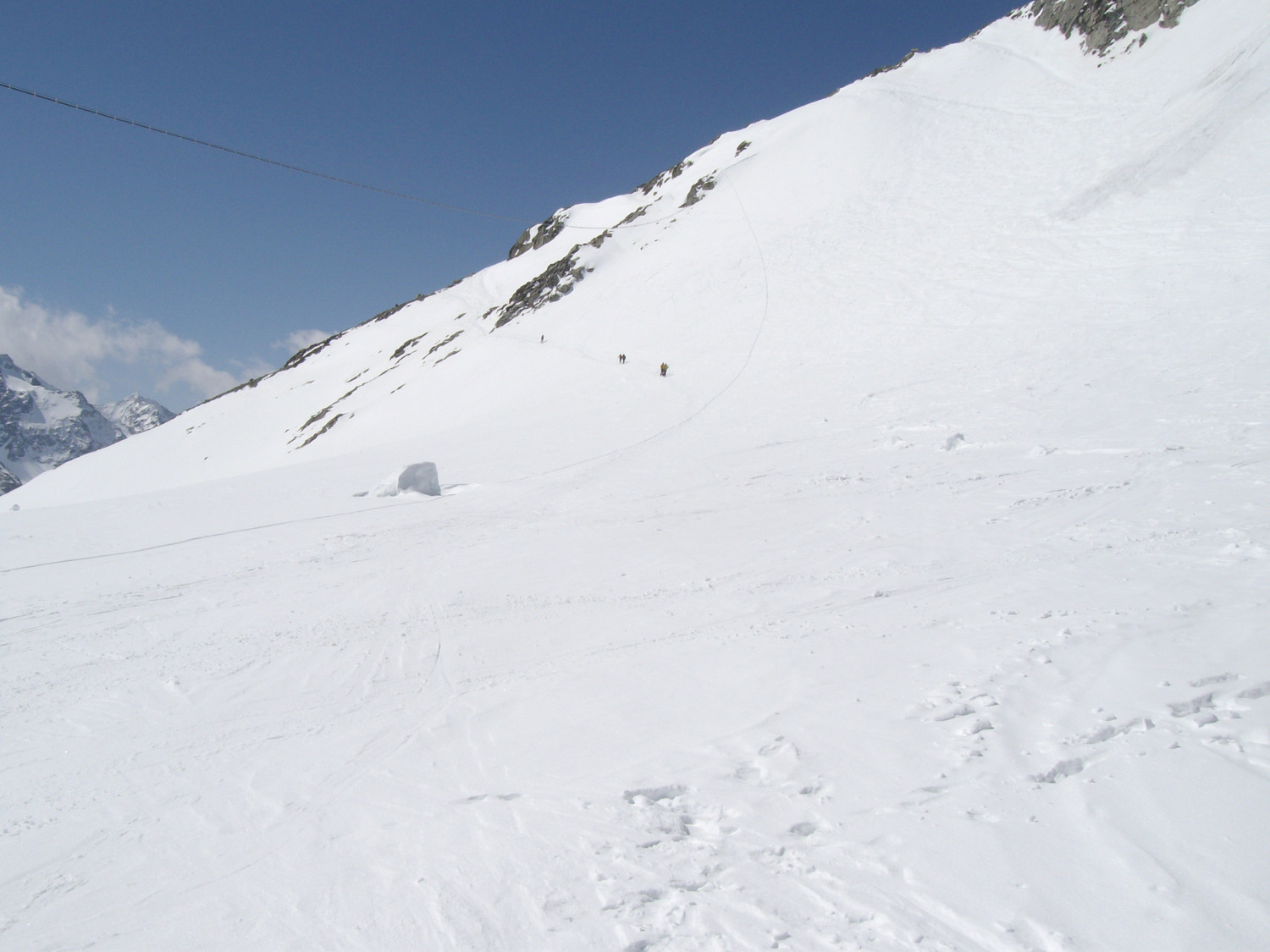 Traversée pour rejoindre le Col des Vignettes
