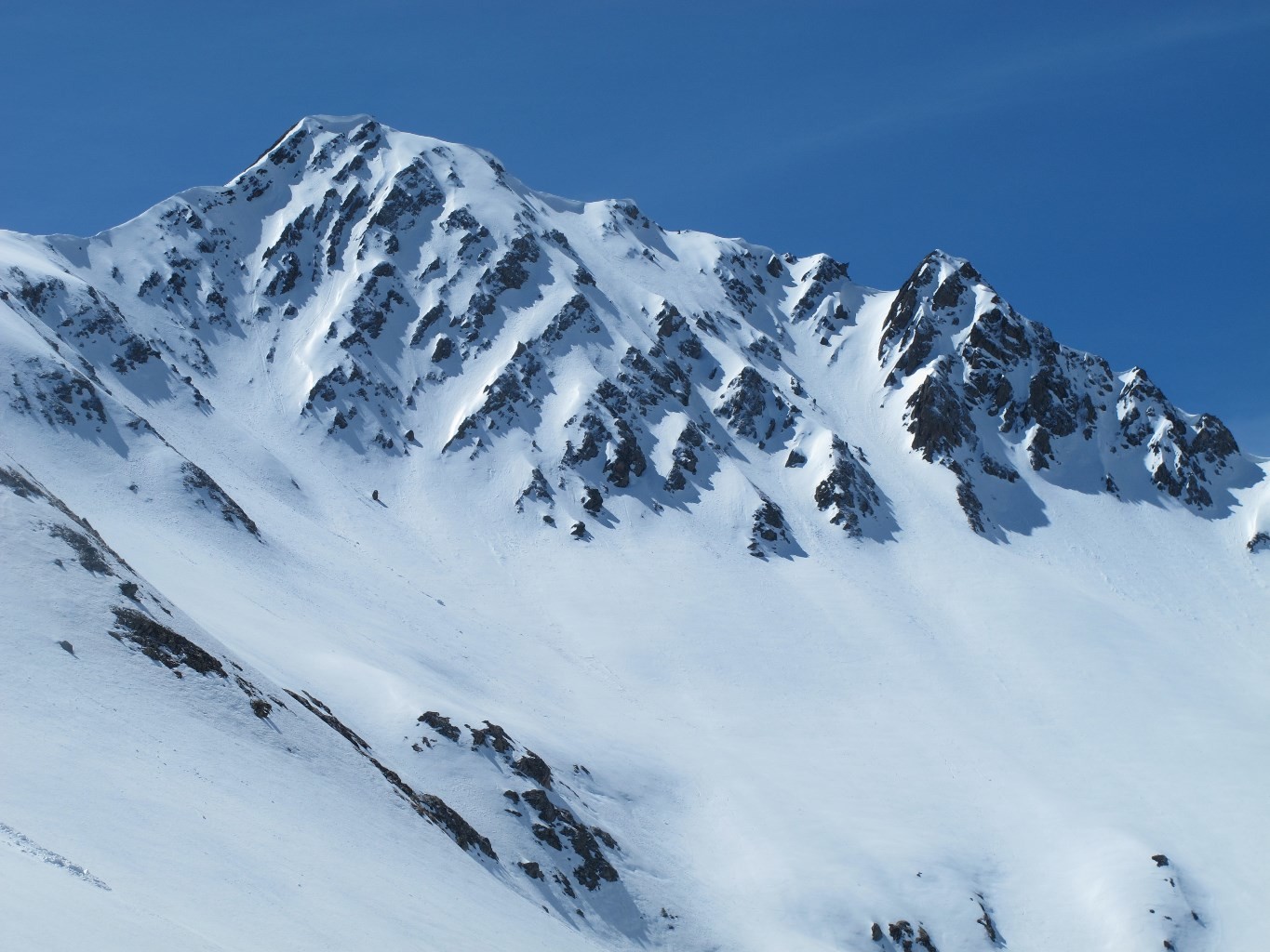 Couloir nord du cret du rey